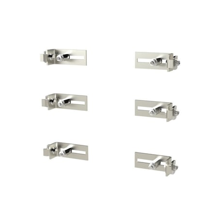 Saginaw Control & Engineering Panel Support, 12 in. H x 7 in. W x 2 in. L, Steel SCE-FSPS6